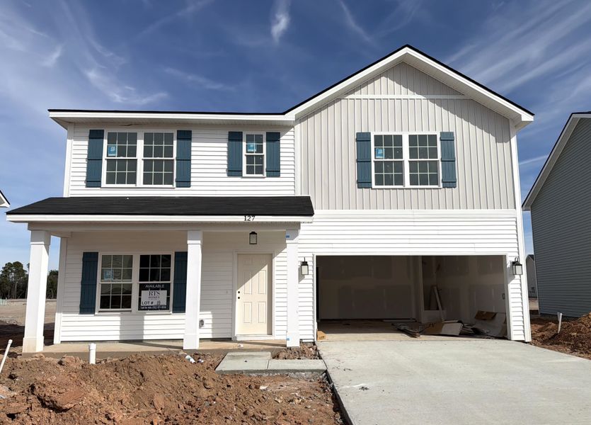 In-progress construction of a new home in Grand Reserve, Hinesville, GA (Image 4).