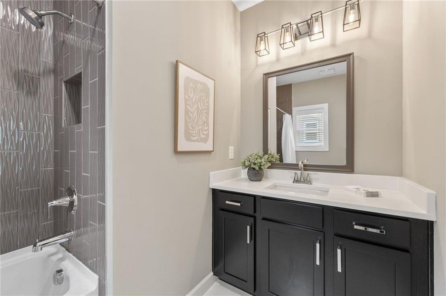 Furnished interior view inside a new home in Archerfield, Smyrna (Image 23).