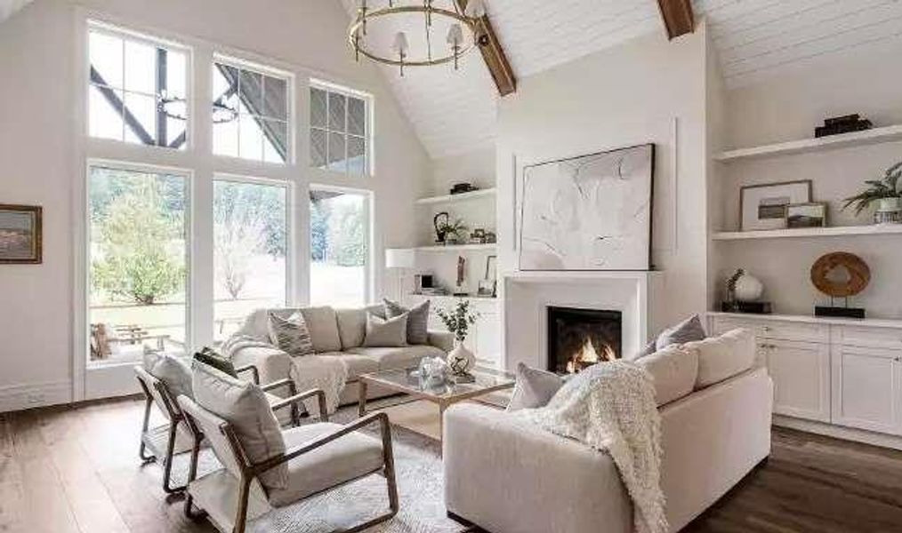 Furnished interior view inside a new home in , Fayetteville (Image 8).