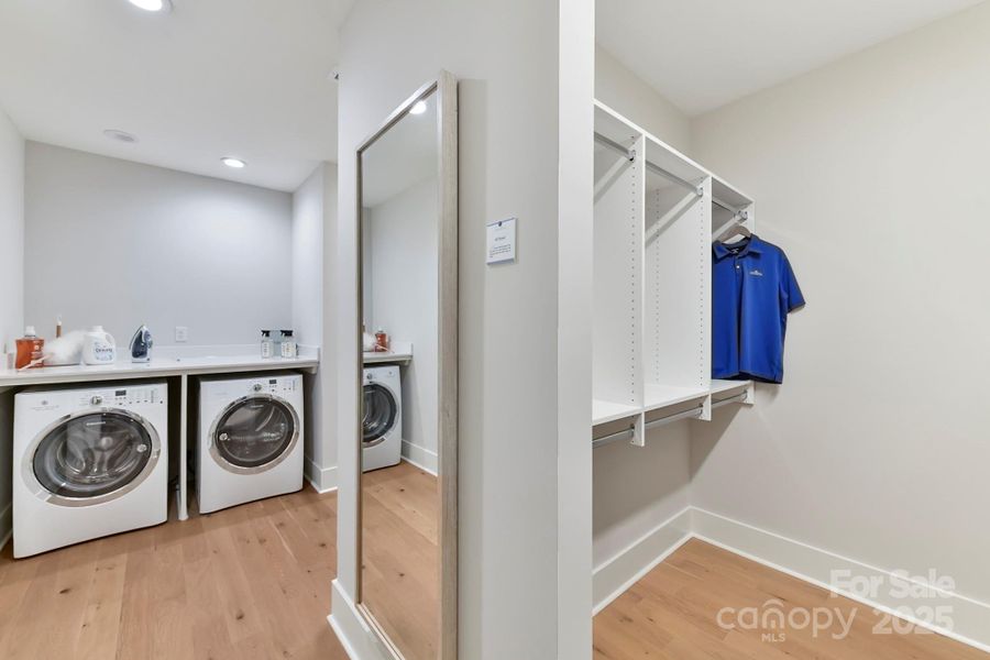 Furnished interior view inside a new home in , Weddington (Image 17).