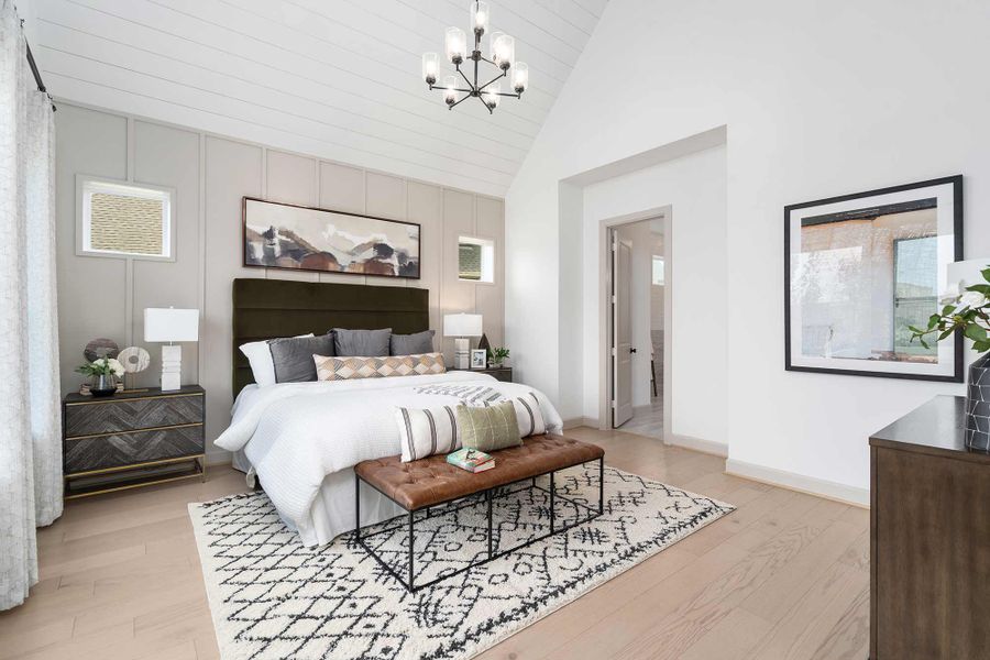 Representative furnished interior of a home built from the The Augustine by David Weekley Homes in Dunham Pointe 65' Homesites, Cypress (Image 3). Representative furnished interior of a home built from the The Augustine by David Weekley Homes in Dunham Pointe 65' Homesites, Cypress (Image 3).