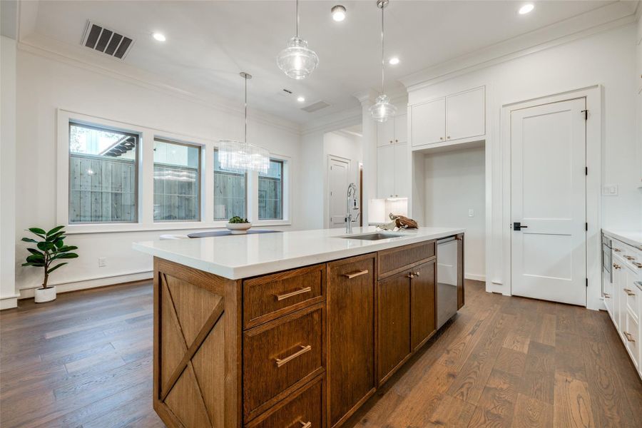 Furnished interior view inside a new home in , Houston (Image 6). Furnished interior view inside a new home in , Houston (Image 6).