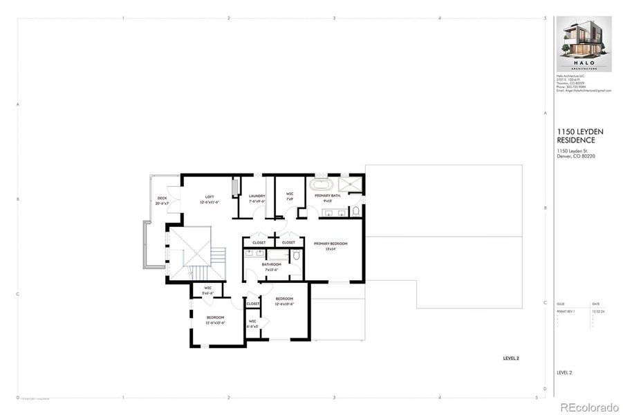 2D floor plan layout of this home in , Denver, CO (Image 6). 2D floor plan layout of this home in , Denver, CO (Image 6).