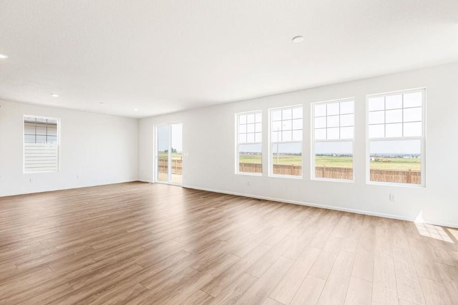 Spacious, unfurnished interior of a new home in Windsong, Thornton (Image 12). Spacious, unfurnished interior of a new home in Windsong, Thornton (Image 12).