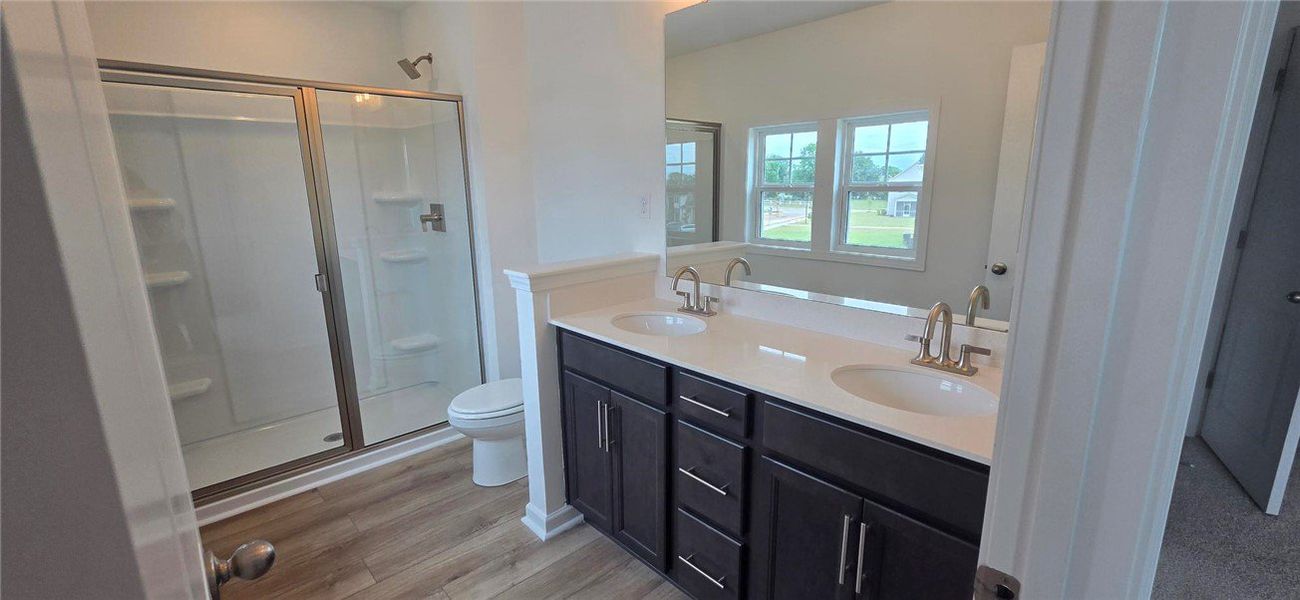 Furnished interior view inside a new home in Brownstone Park, Easley (Image 6). Furnished interior view inside a new home in Brownstone Park, Easley (Image 6).