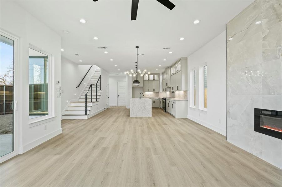 Spacious, unfurnished interior of a new home in , Dallas (Image 13). Spacious, unfurnished interior of a new home in , Dallas (Image 13).