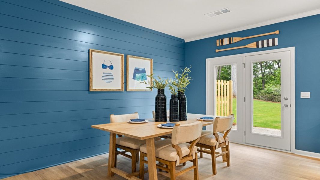 Representative furnished interior of a home built from the SUDBURY 24' TOWNHOME by D.R. Horton in Falcon Landing Townhomes, Gainesville (Image 14).