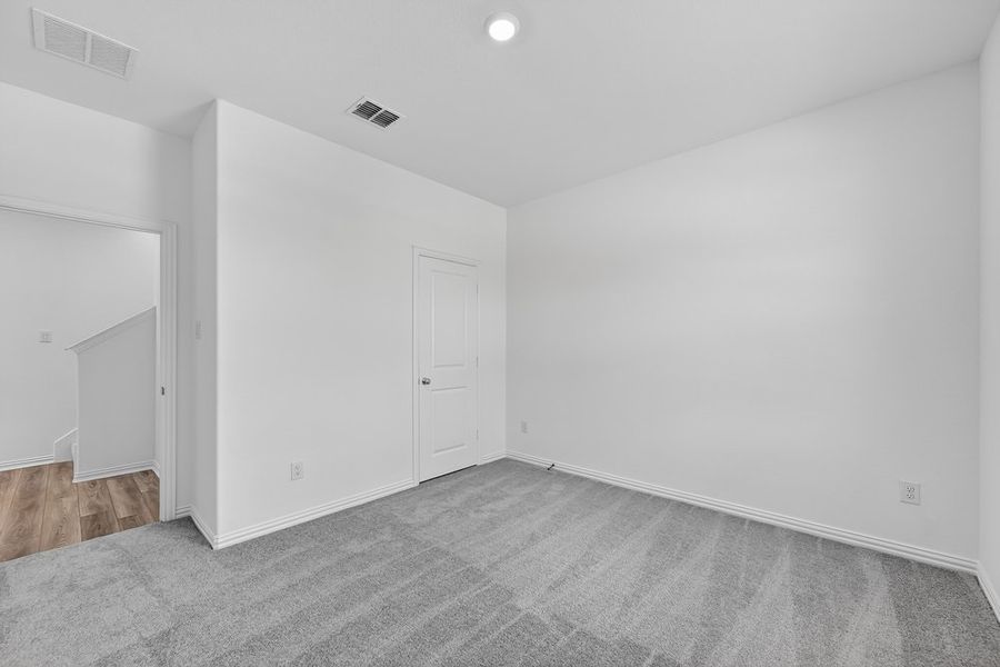 Spacious, unfurnished interior of a new home in River Ridge, Crandall (Image 24). Spacious, unfurnished interior of a new home in River Ridge, Crandall (Image 24).