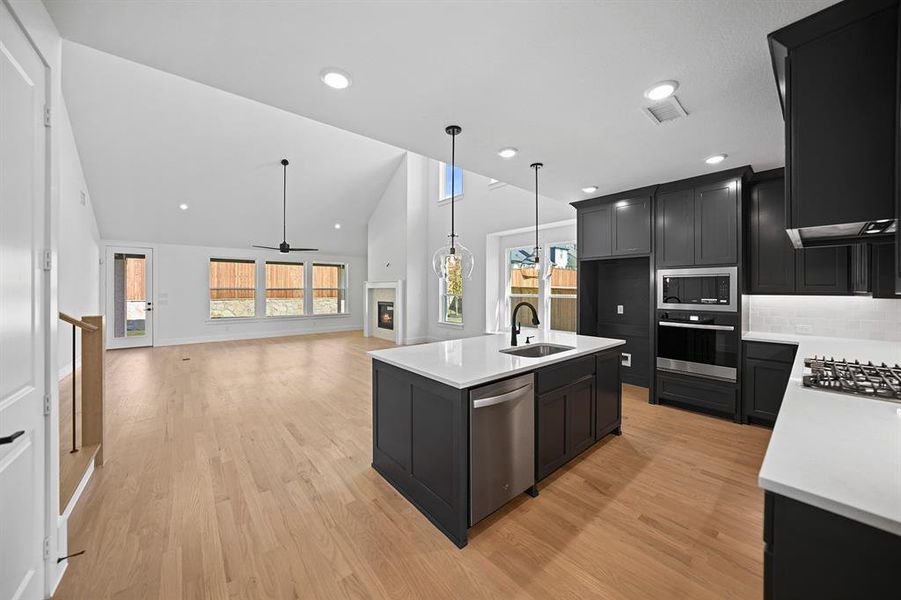 Furnished interior view inside a new home in Aster Park, McKinney (Image 14).