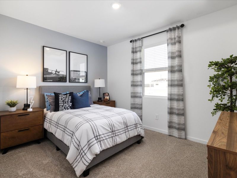 Furnished interior view inside a new home in Bella Vista Farms Reserve Series, San Tan Valley (Image 7).