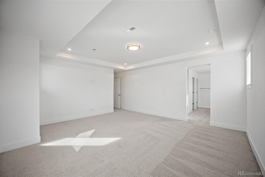 Spacious, unfurnished interior of a new home in Jackson Creek, Monument (Image 29).