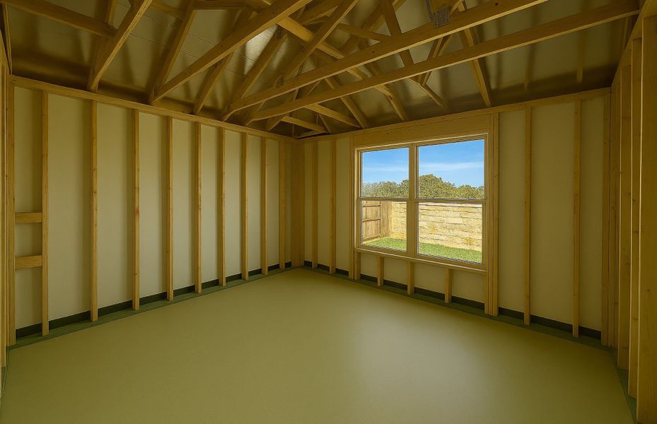 In-progress construction of a new home in La Cima, San Marcos, TX (Image 13).