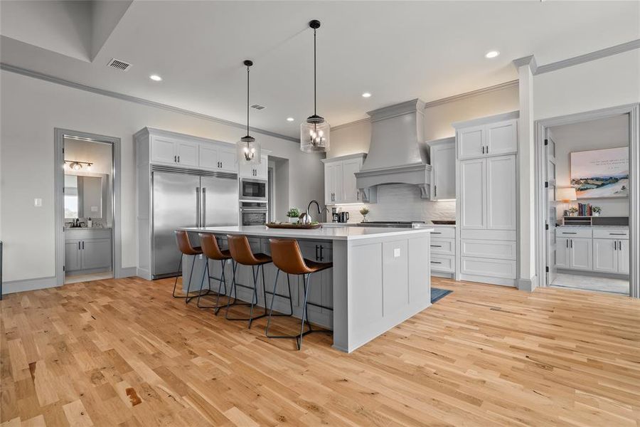 Furnished interior view inside a new home in Woodland Meadows, Fort Worth (Image 19).