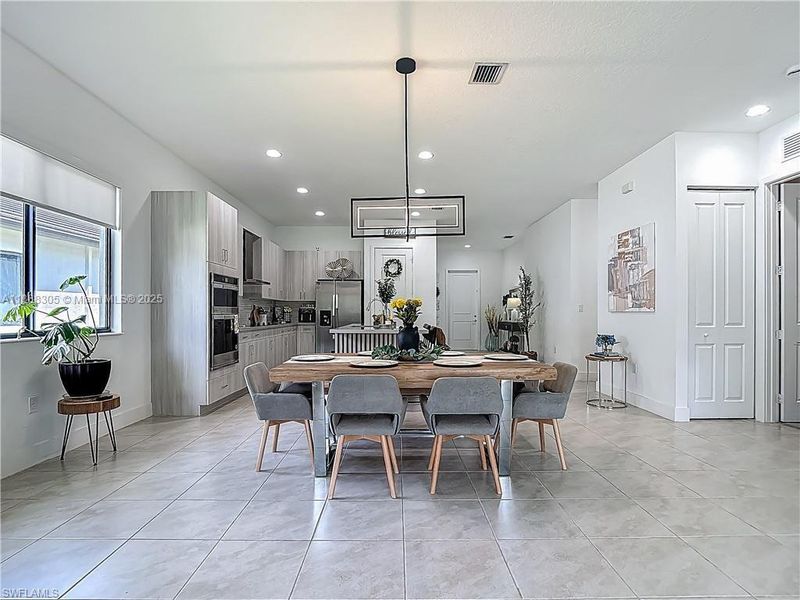 Furnished interior view inside a new home in , Ave Maria (Image 14).