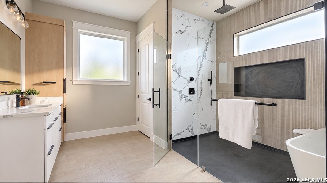 Furnished interior view inside a new home in , La Vernia (Image 3).