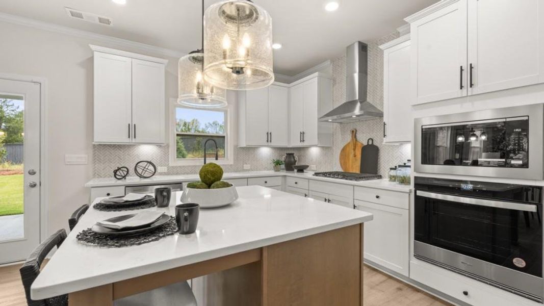 Furnished interior view inside a new home in Thalley Creek Estates, Cumming (Image 16).