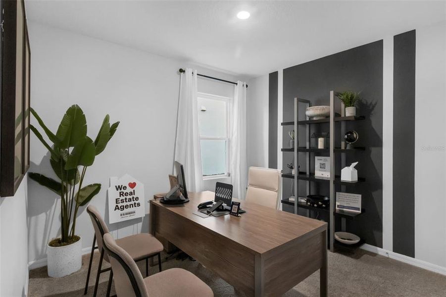 Furnished interior view inside a new home in Wind Meadows South, Bartow (Image 7).