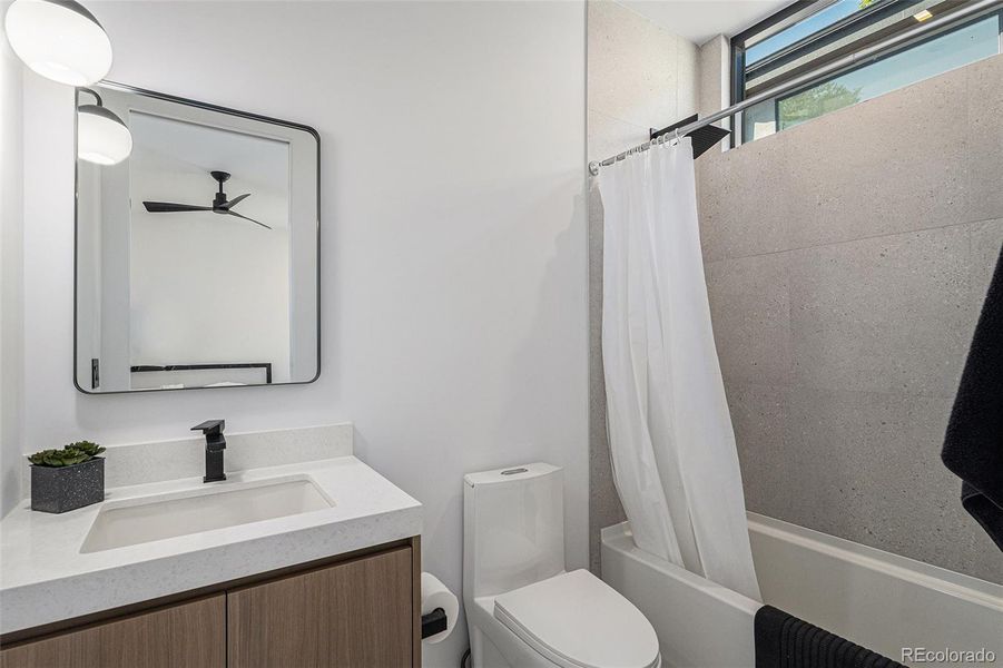 Furnished interior view inside a new home in , Denver (Image 34).