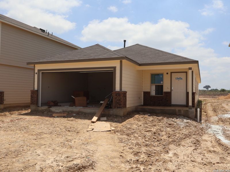 In-progress construction of a new home in Winding Brook, San Antonio, TX (Image 23).