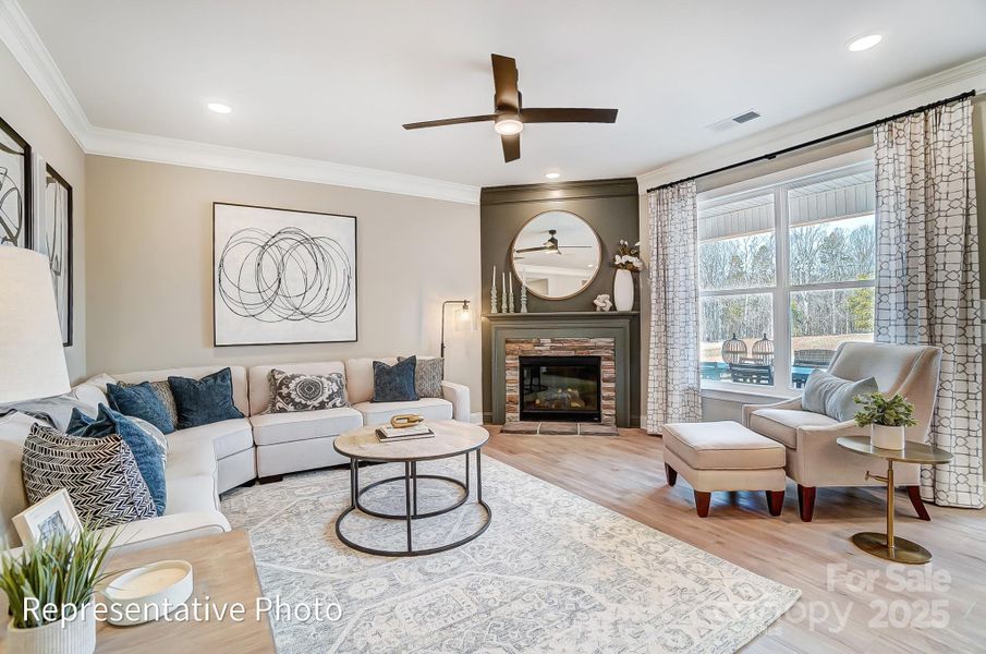 Furnished interior view inside a new home in , Sherrills Ford (Image 24). Furnished interior view inside a new home in , Sherrills Ford (Image 24).