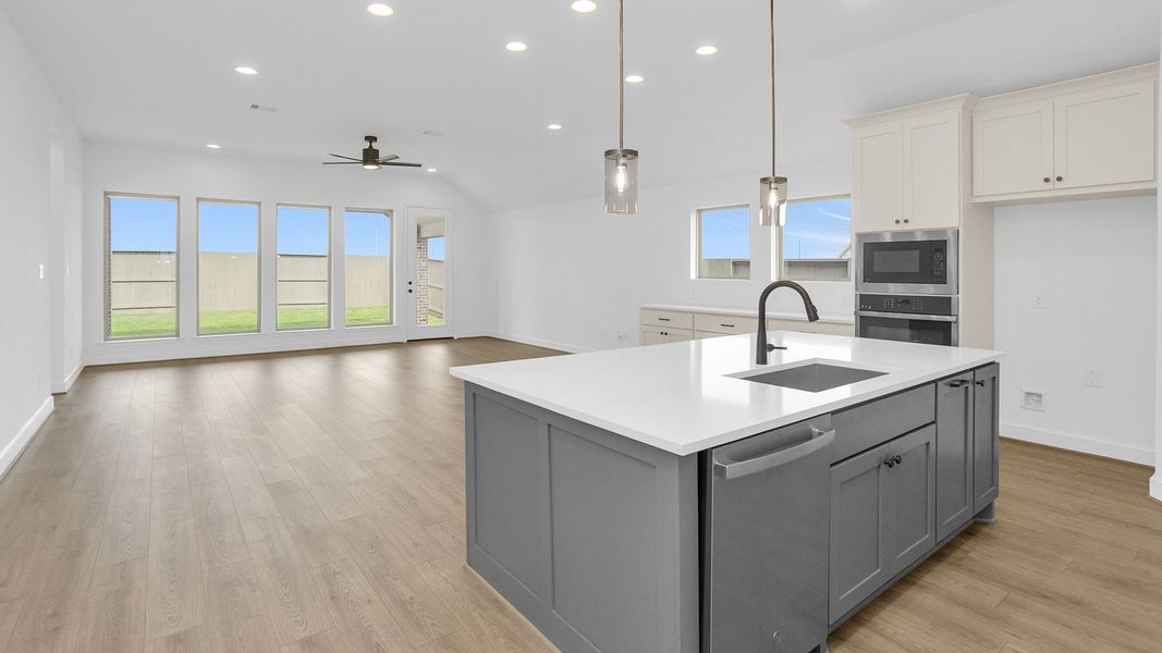 Furnished interior view inside a new home in Revera, Richmond (Image 5).