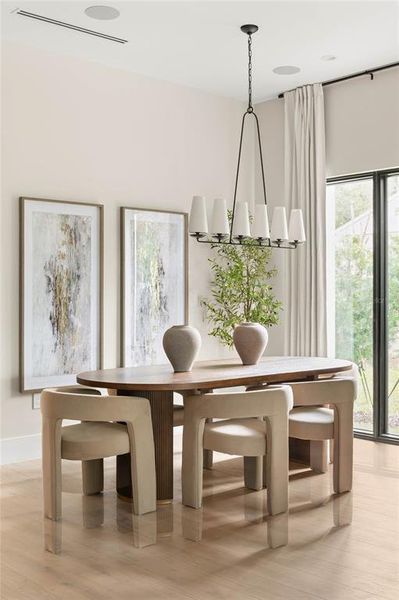 Furnished interior view inside a new home in , Winter Park (Image 58).