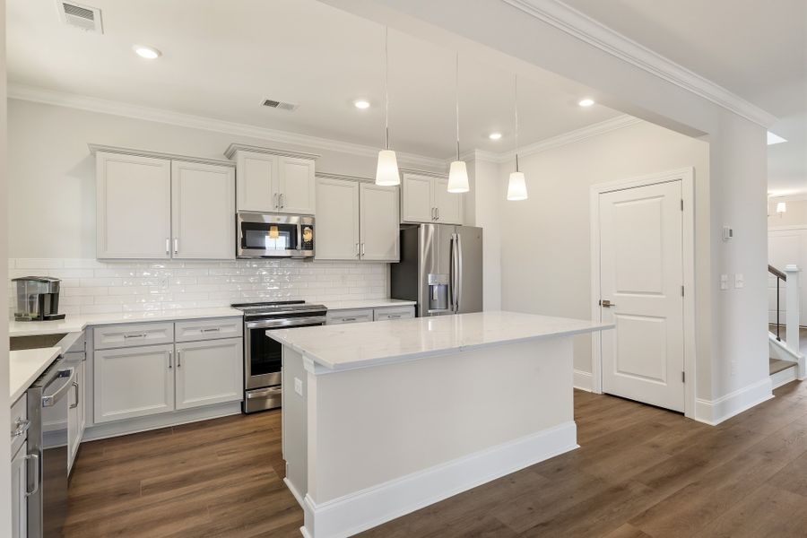 Furnished interior view inside a new home in Lakeside Saluda, Greenville (Image 7).
