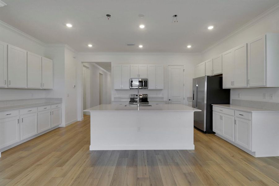Kitchen Island view