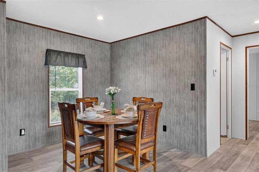 Furnished interior view inside a new home in , Bronson (Image 3).