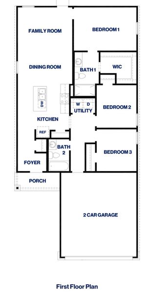 2D floor plan layout for the Atlanta by D.R. Horton in Lake Conroe Cove, Willis, TX (Image 4). 2D floor plan layout for the Atlanta by D.R. Horton in Lake Conroe Cove, Willis, TX (Image 4).