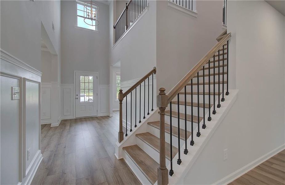 Spacious, unfurnished interior of a new home in Cambria at Traditions, Hampton (Image 13).