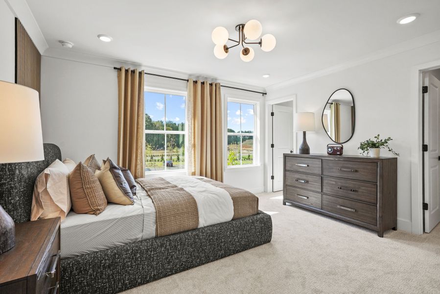 Representative furnished interior of a home built from the Montadale by Pulte Homes in The Retreat at Carolina Ridge, Harrisburg (Image 52).