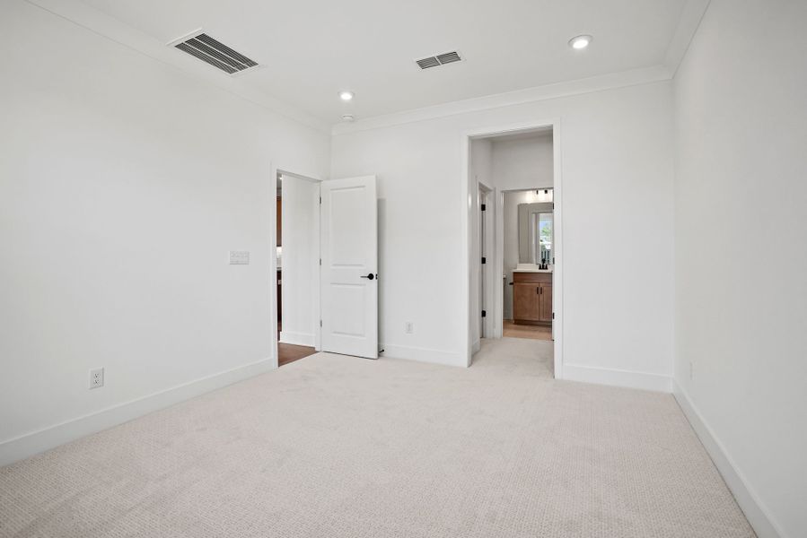 Representative unfurnished interior of a home built from the Montadale by Pulte Homes in Parkside Crossing, Charlotte (Image 38). Representative unfurnished interior of a home built from the Montadale by Pulte Homes in Parkside Crossing, Charlotte (Image 38).