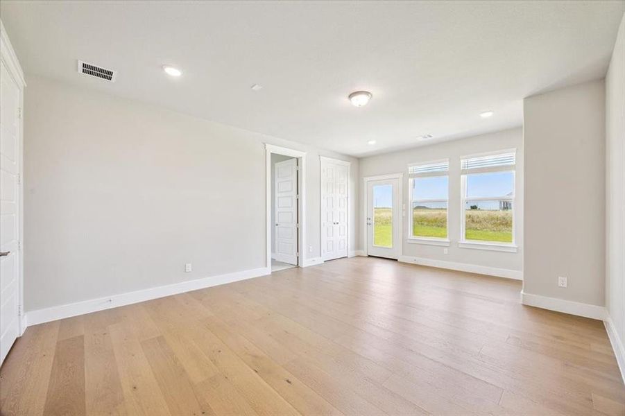 Spacious, unfurnished interior of a new home in Coppenger Place, Godley (Image 36). Spacious, unfurnished interior of a new home in Coppenger Place, Godley (Image 36).