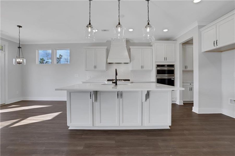 Furnished interior view inside a new home in Cambridge, Flowery Branch (Image 8).