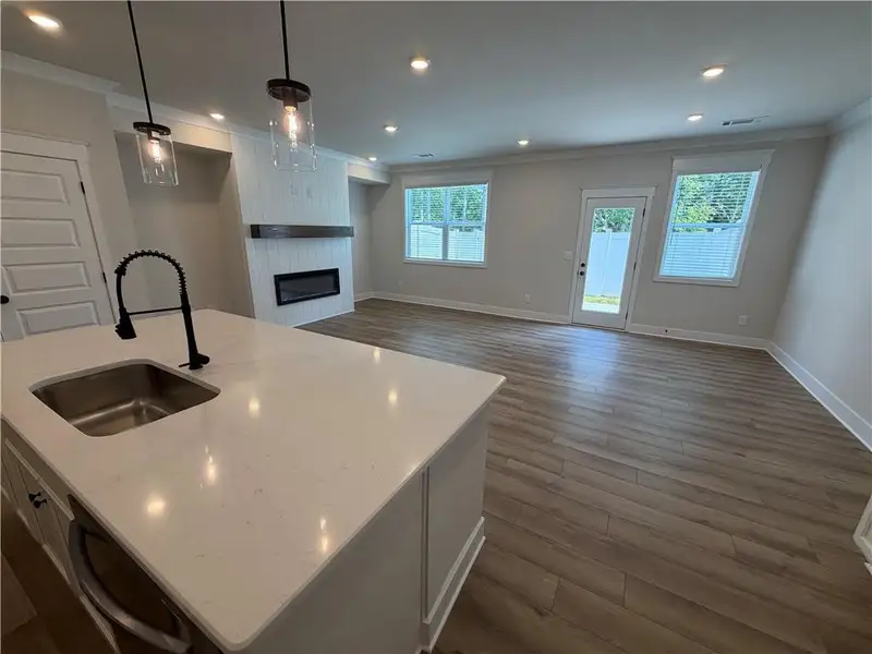 Spacious, unfurnished interior of a new home in Millstone at Mundy Mill, Gainesville (Image 21).