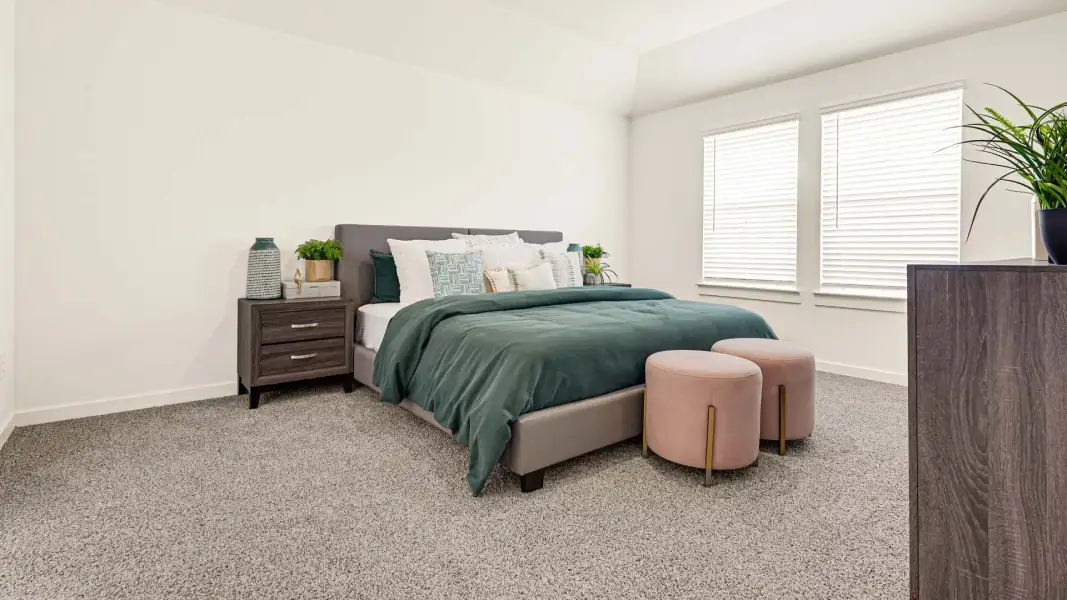 Furnished interior view inside a new home in Harvest Pointe, Needville (Image 15).