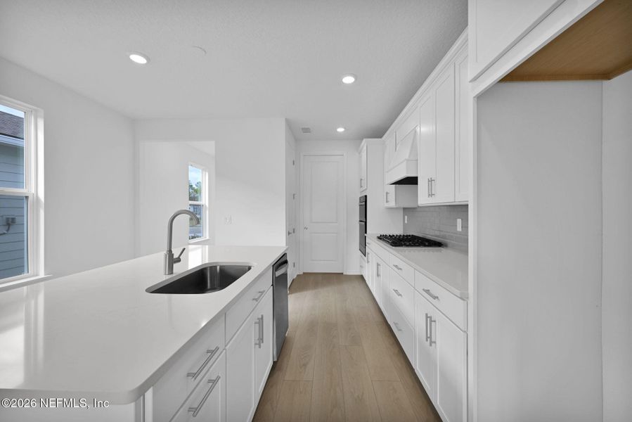 Furnished interior view inside a new home in Del Webb Wildlight, Yulee (Image 5). Furnished interior view inside a new home in Del Webb Wildlight, Yulee (Image 5).