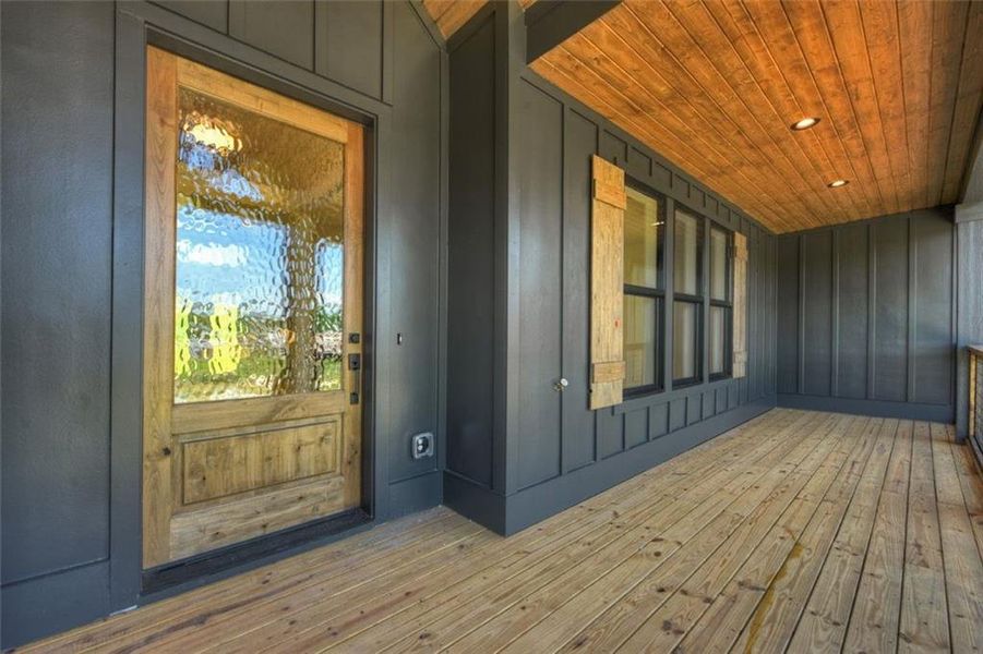 Exterior details and patio area of a home in , Morganton (Image 3).