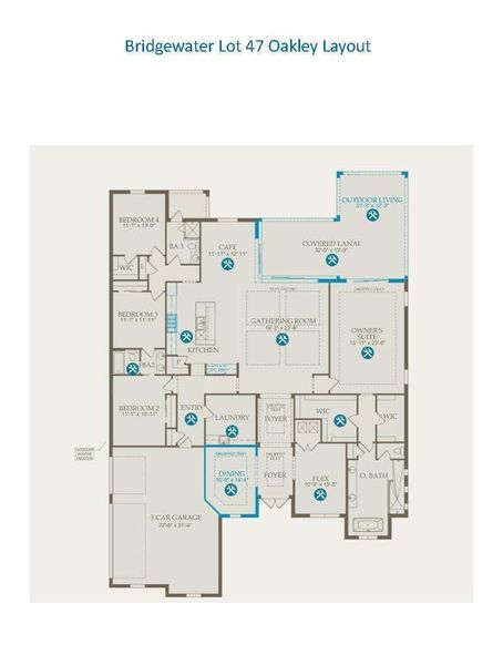 2D floor plan layout of this home in Bridgewater, Jupiter, FL (Image 5). 2D floor plan layout of this home in Bridgewater, Jupiter, FL (Image 5).