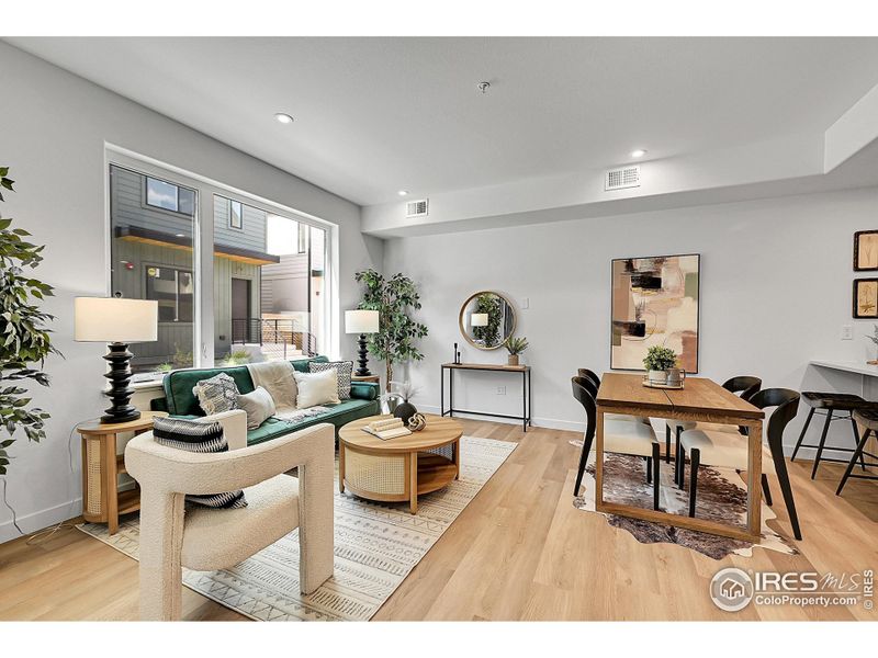 Furnished interior view inside a new home in , Erie (Image 11).