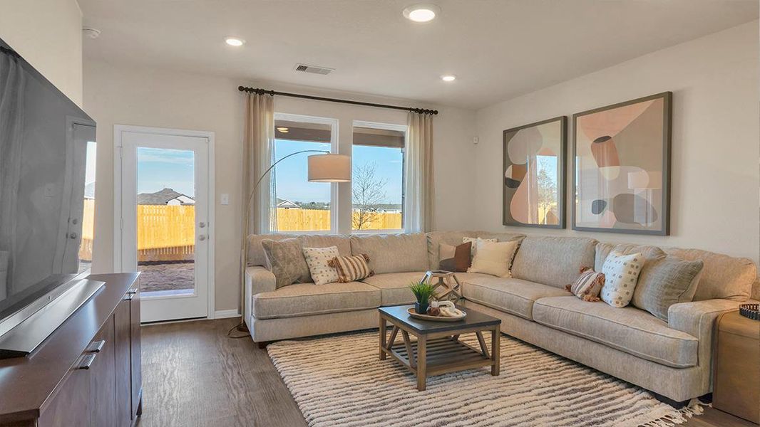 Furnished interior view inside a new home in Talavera, Kyle (Image 19).
