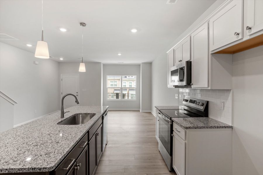 Furnished interior view inside a new home in Renaissance at White Oak, Garner (Image 12).