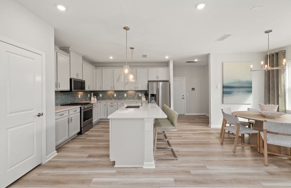 Representative furnished interior of a home built from the Sedona by Pulte Homes in Mailman Post, Knightdale (Image 29).