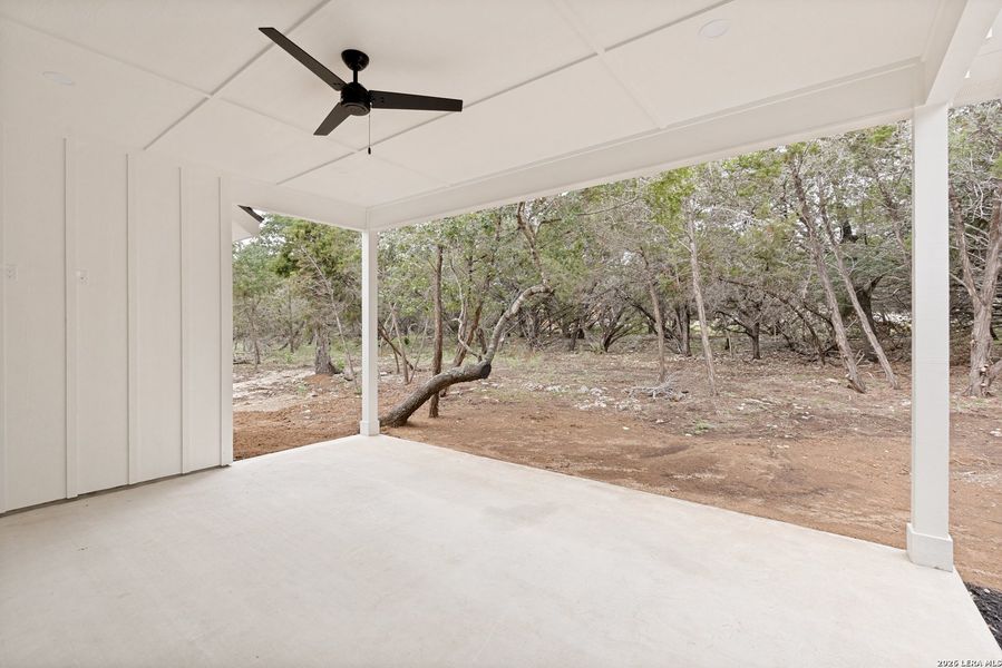 Exterior details and patio area of a home in , Boerne (Image 3).
