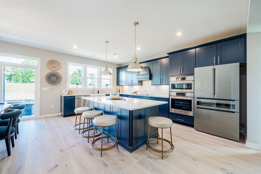 Representative furnished interior of a home built from the Olive by Fischer Homes in Easton Park, Dallas (Image 9). Representative furnished interior of a home built from the Olive by Fischer Homes in Easton Park, Dallas (Image 9).