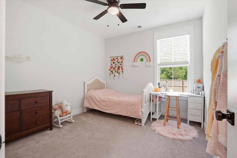 Furnished interior view inside a new home in Tidewater at Lakes of Cane Bay, Summerville (Image 36).