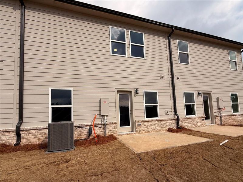 Exterior details and patio area of a home in Leydenview, Mableton (Image 4). Exterior details and patio area of a home in Leydenview, Mableton (Image 4).
