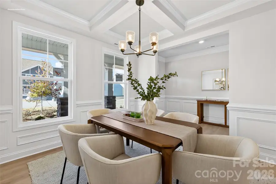 Furnished interior view inside a new home in Oak Grove Hill, Huntersville (Image 7).