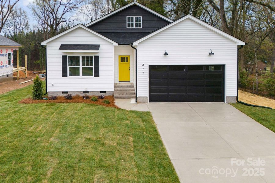 Front exterior of a new home in , Gastonia, NC, highlighting curb appeal (Image 14).